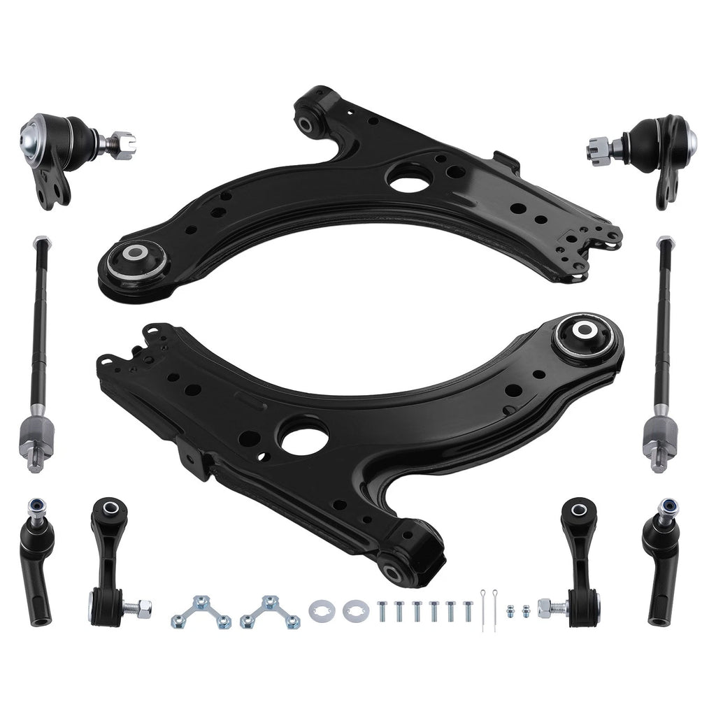 10pcs Front Lower Control Arm Ball Joints for VW Beetle Jetta Golf (2001–2010)