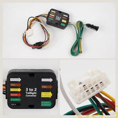 4-Pin Trailer Wiring Dust Cover for Easy Installation