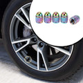 Tire Valve Stem Caps Replacement for Car SUV Bike RV (5 pcs) (Universal)