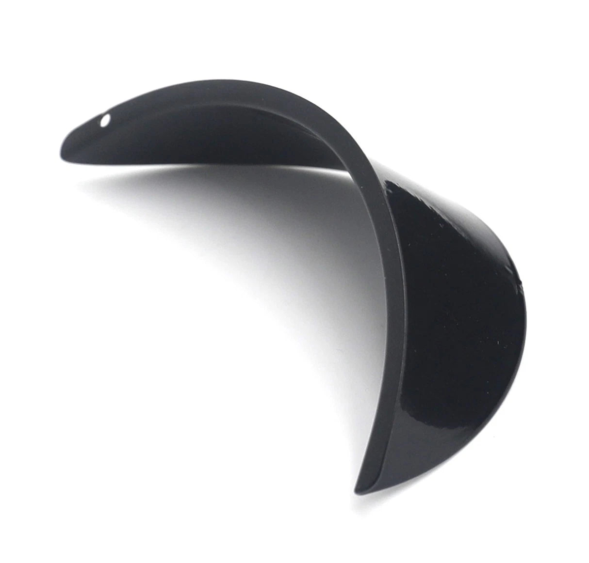 Black Passing Lamp Visor for Harley Softail Touring Dyna (4.5")