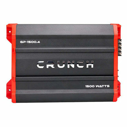 Crunch GP15004 4 Channel Amplifier for Universal Vehicles (1500 Watts)