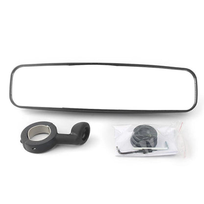 1.75" UTV Wide Rear View Mirror For ROUND ROLL BAR Polaris RZR Arctic Cat