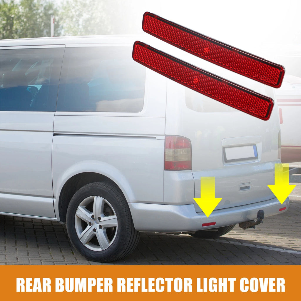 Rear Bumper Reflector Light Cover Replacement for Volkswagen Amarok (2011–2023)