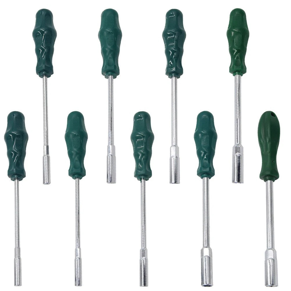 Multi Size Hex Nut Driver Tool Set (5-13 mm)
