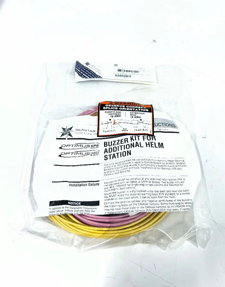 Seastar Solutions HA5493 Buzzer Kit for Additional Helm Station