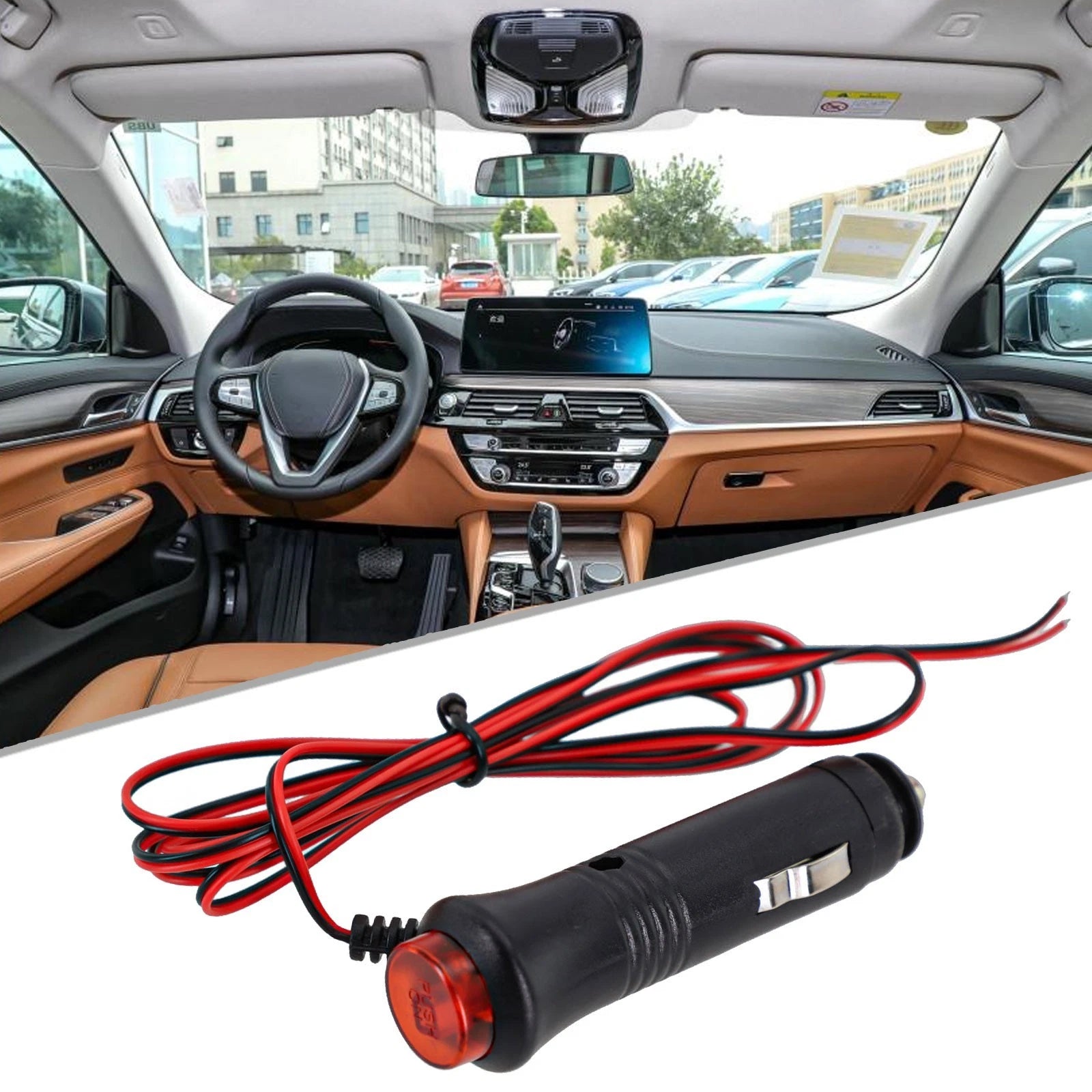 Power Cord Adapter for ABS On Off Switch (Fitment)