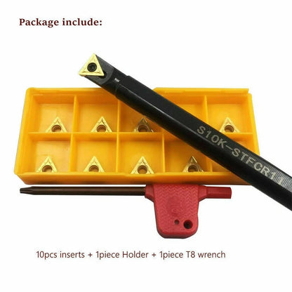 Lathe Internal Turning Tool Holder Boring Bar for S10K-STFCR11