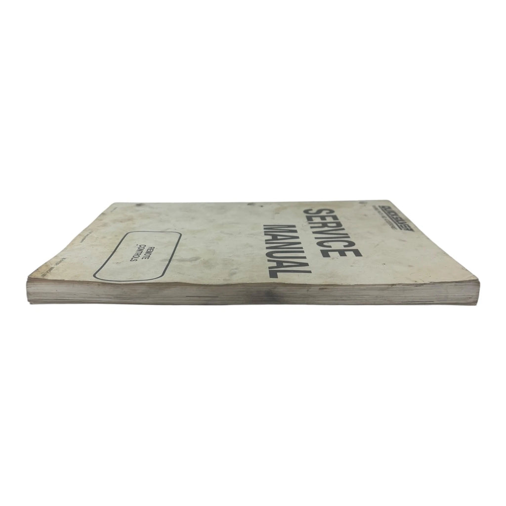 Remote Controls Service Manual for Quicksilver 90-814705R1 (1997)