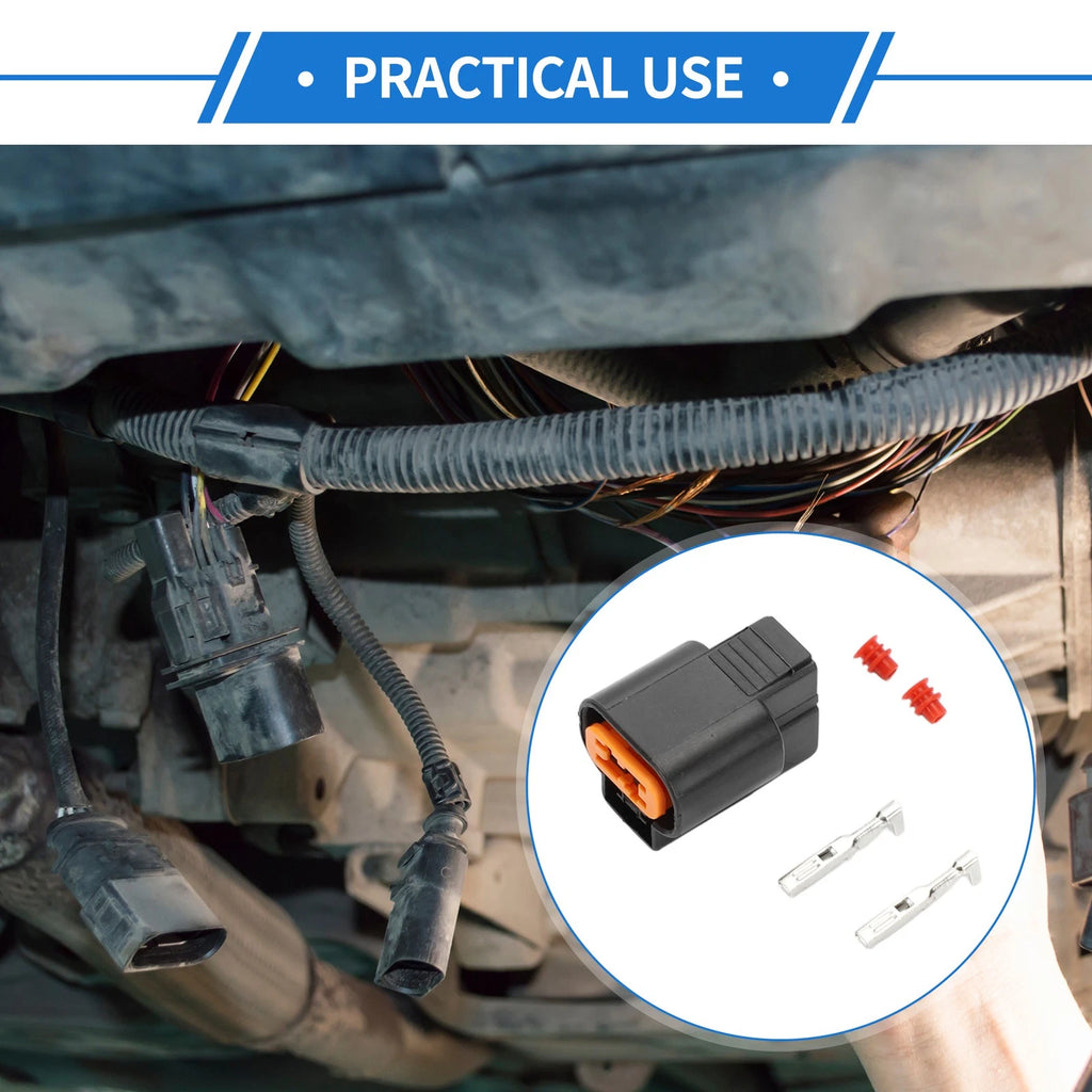 ABS Sensor Connector Plug Female 2 Pin for Mitsubishi (2000–2024)