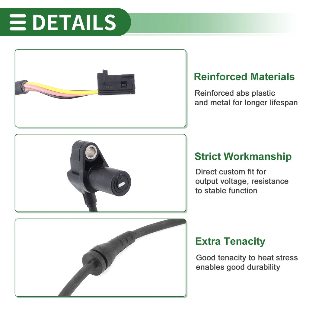 ABS Wheel Speed Sensor Replacement for Audi A4 A4 Quattro (2004–2008)