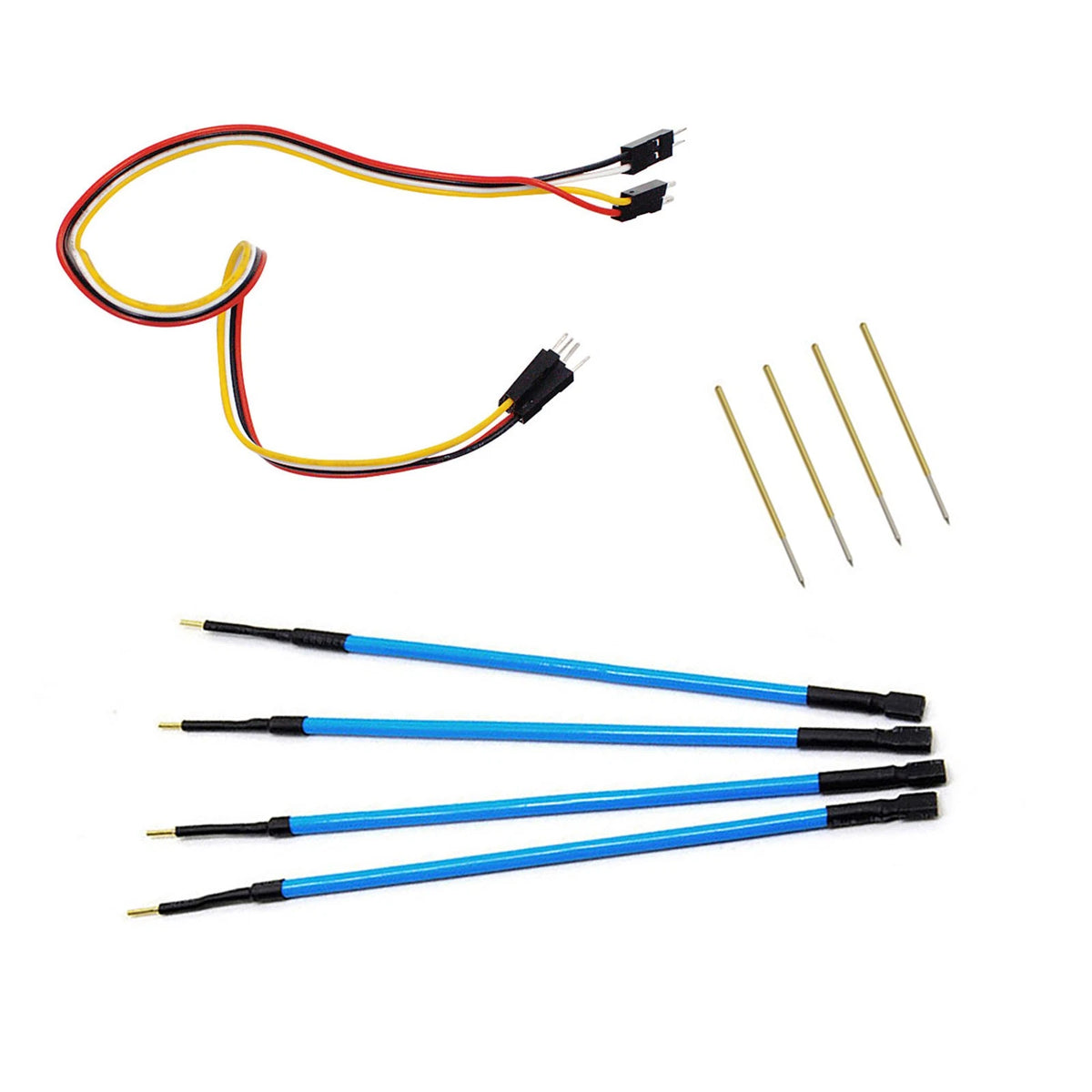 4Pcs LED BDM Frame Probe Pens with Connect Cables for KTAG KESS FGTECH BDM100
