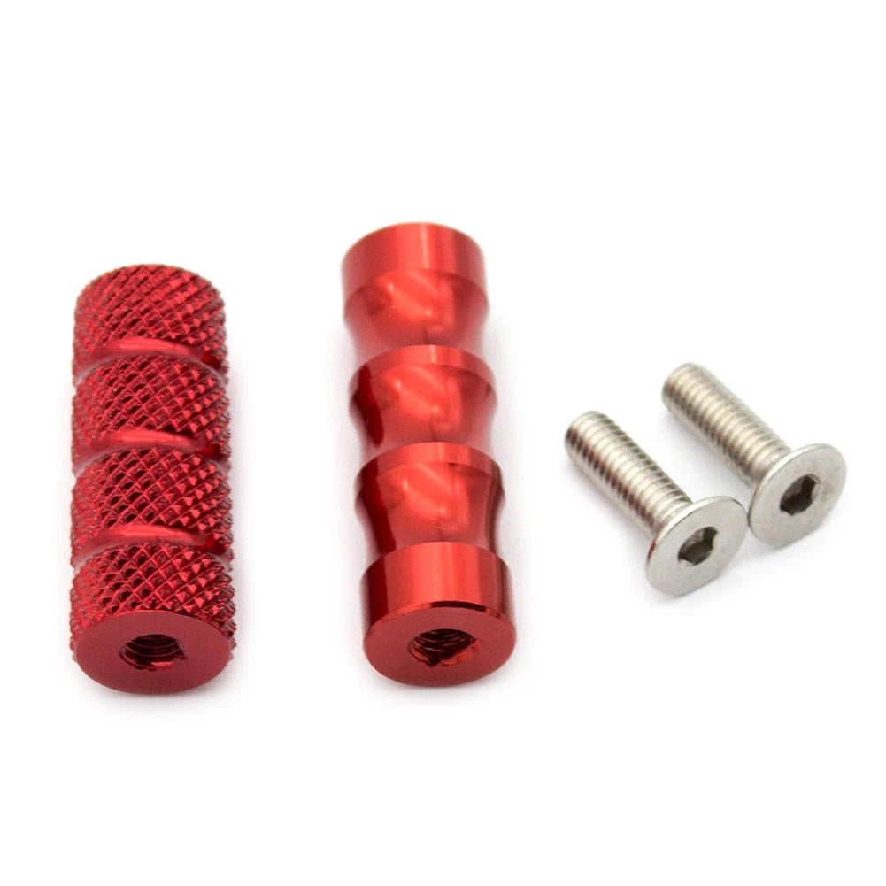 6mm Foot Peg Gear Shift Brake Lever Toe Peg Pedal for Universal Motorcycle