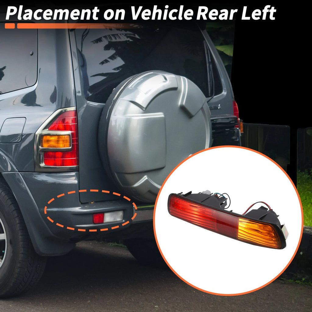 Rear Tail Light Shell Replacement for Mitsubishi Pajero Montero (2003–2009)