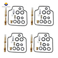 4X Carburetor Rebuild Kit for Honda CB650 SC Nighthawk 650 (1983–1985)