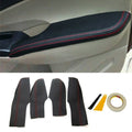 Microfiber Leather Rear Door Cover for Civic (2006–2011)