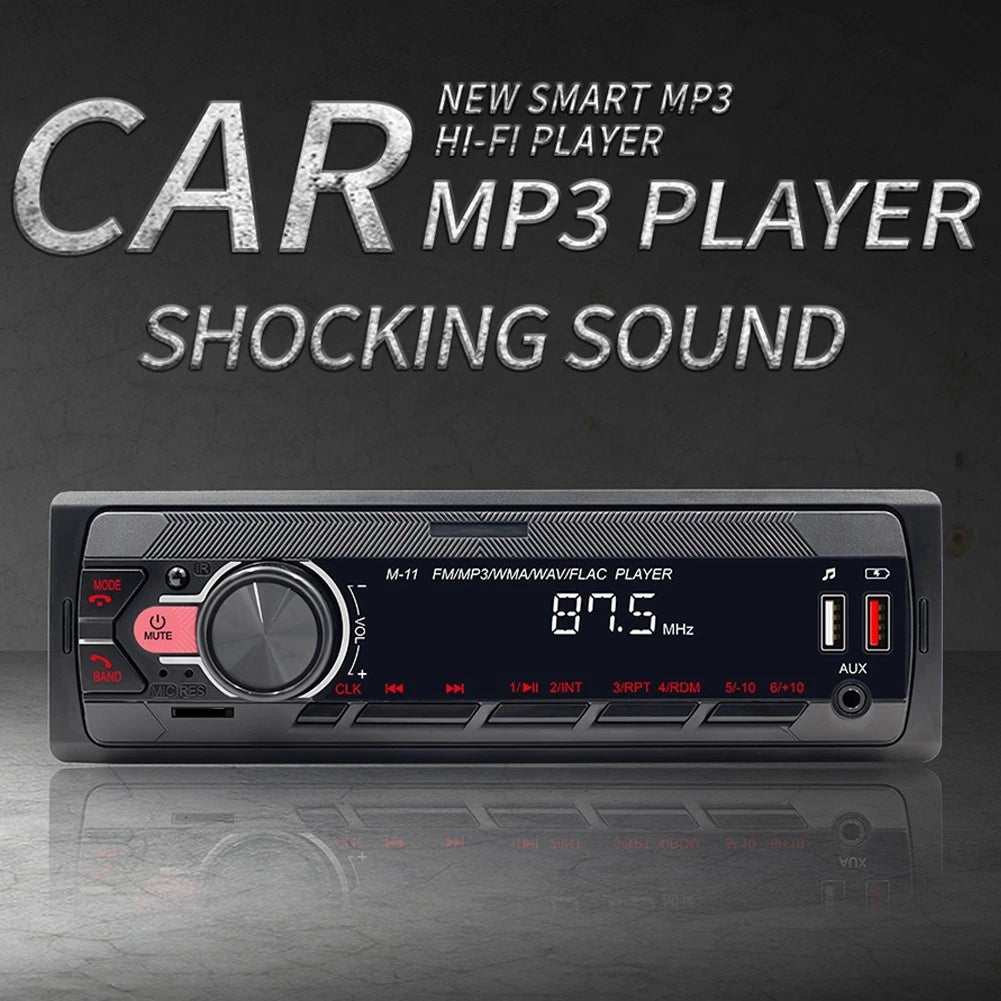 12V Car MP3 Player with AUX Functionality for Compact Design
