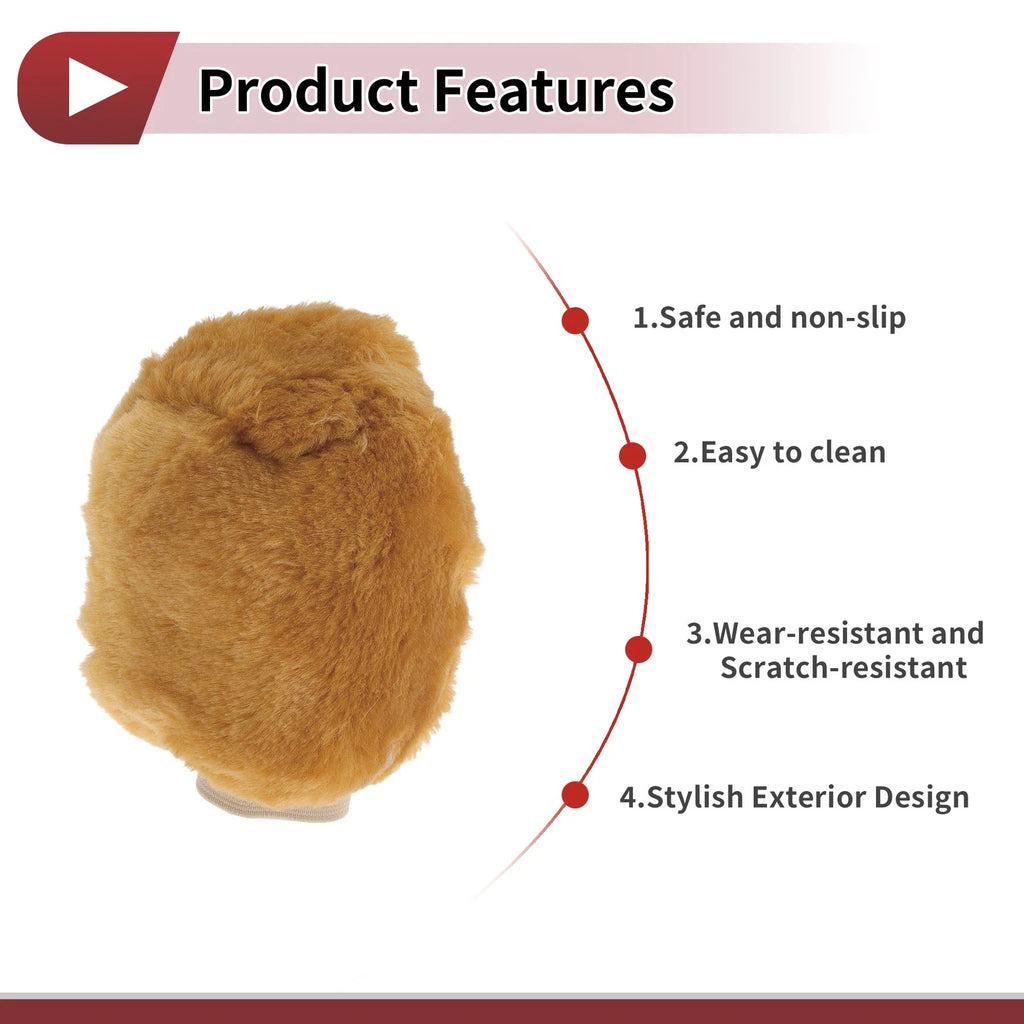 Gear Knob Protector & Handbrake Cover for - Gold Tone
