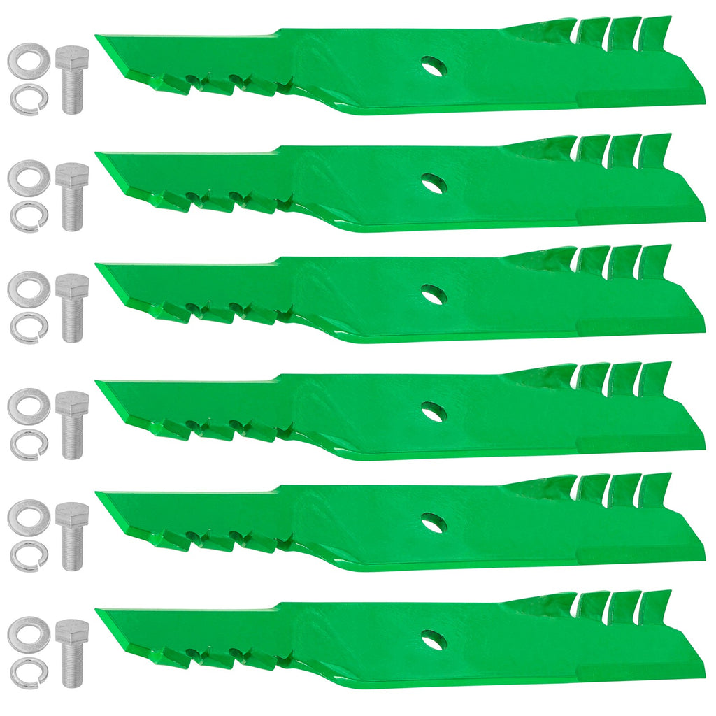 Deck Blade 48 Inch Replacement with Bolt for Bad Boy Mower (2005–2015)