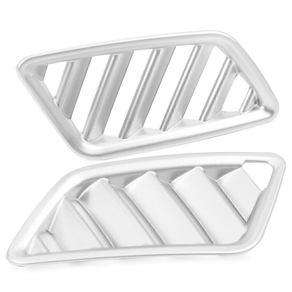 Front Upper Air Vent Outlet Cover Trim for Mitsubishi Eclipse Cross (2018) Silver