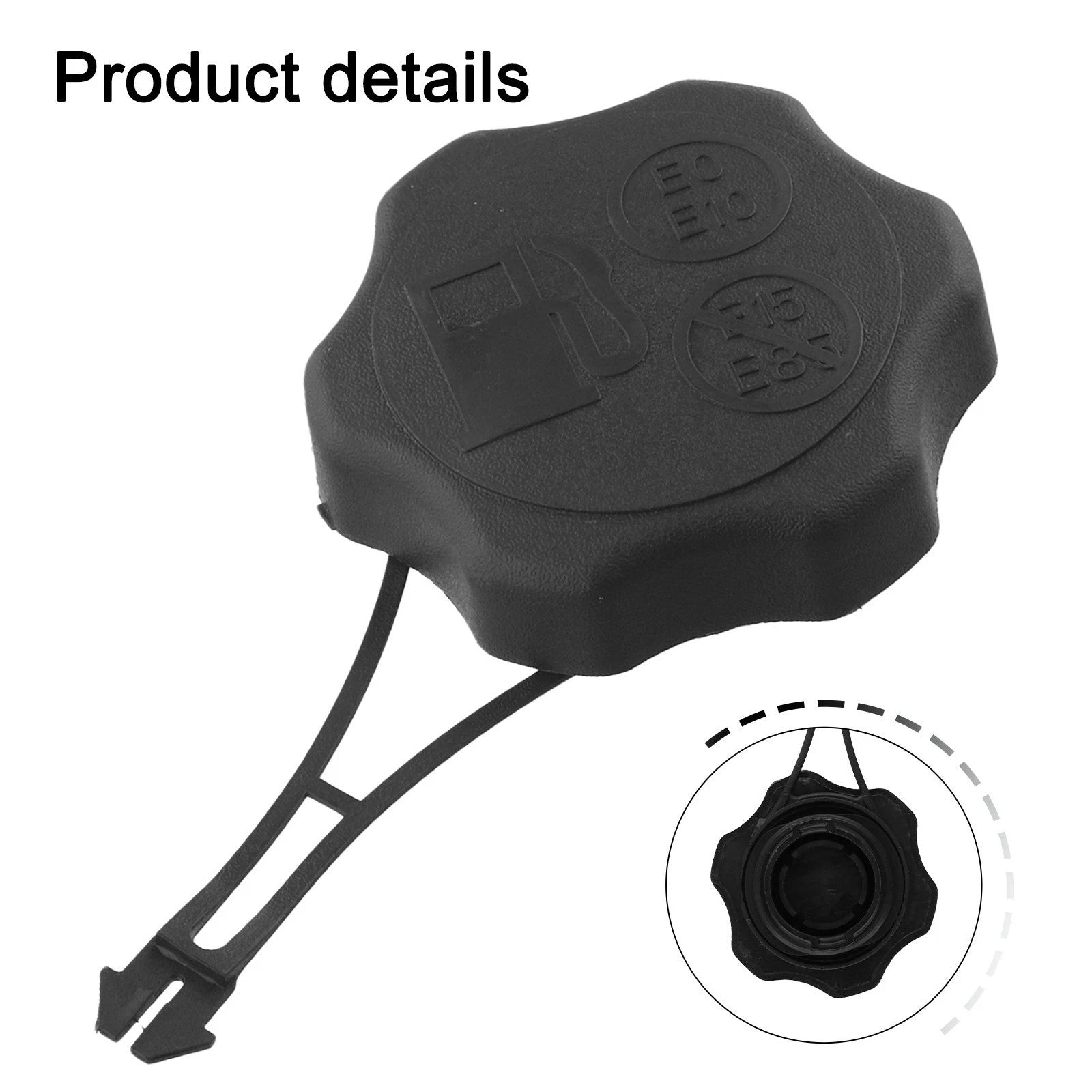 Fuel Tank Cover with Secure Tether for 675Exi 725Exi (Engine Models)