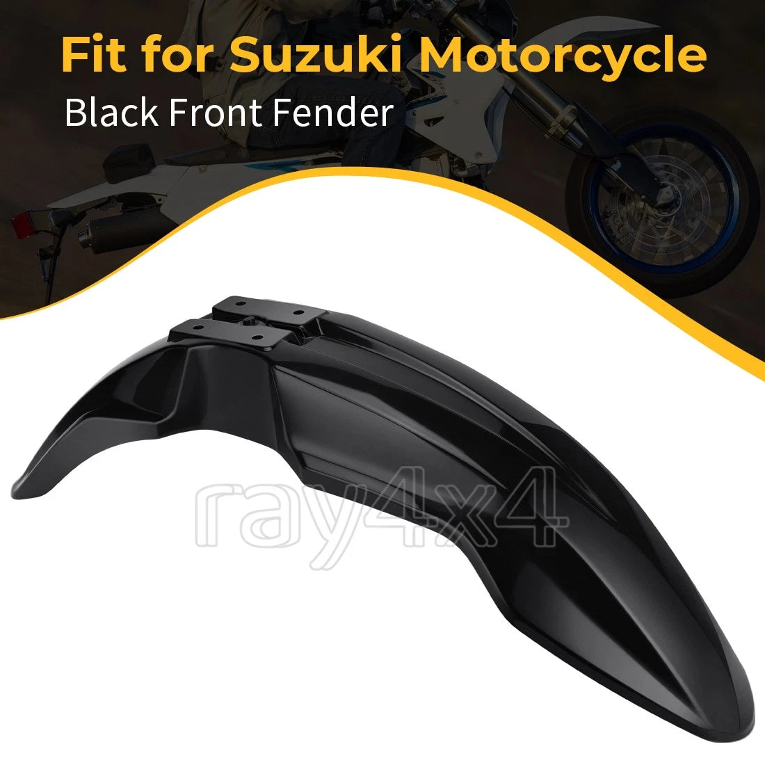 Front Fender for Suzuki DRZ400SM DR-Z400SM (2005–2008, 2013–2024)