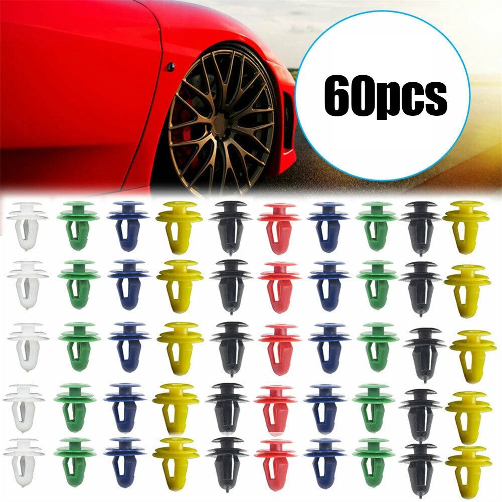 60PCS Door Panel Clips for Car (Universal)