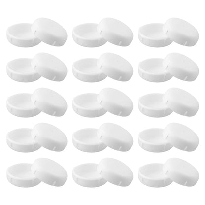 30 Pack PVC Leg Protectors for Wrought Iron Patio Furniture