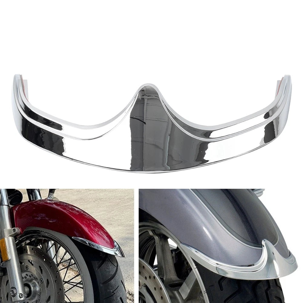 Chrome ABS Front Mudguard Tip for Honda VTX1800 S (2002–2008), VTX1300 S (2003–2009)