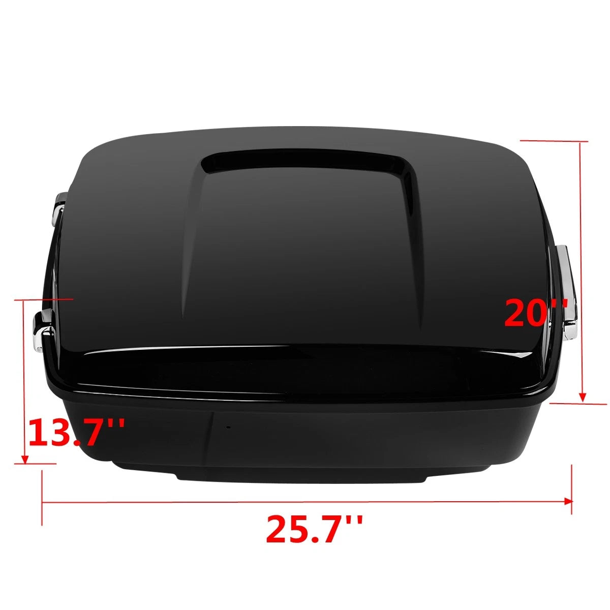 Trunk Backrest Pad Mounting Rack for Harley Fatboy (2008–2016)
