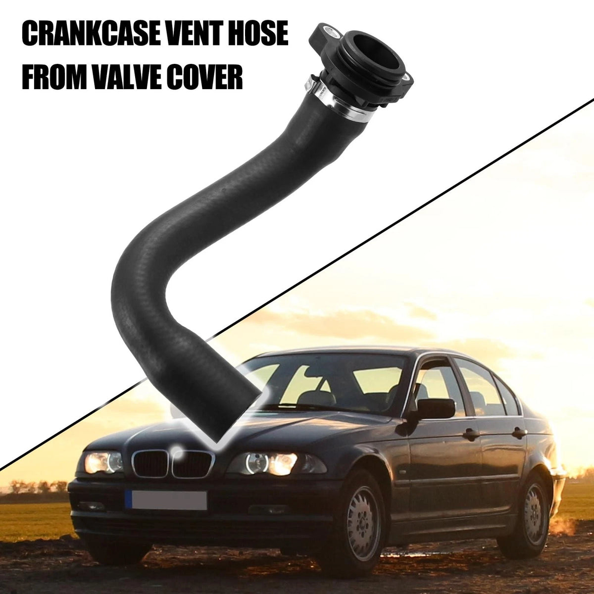 Crankcase Vent Hose Valve Cover Replacement for BMW X3 Z4 (2012–2015)