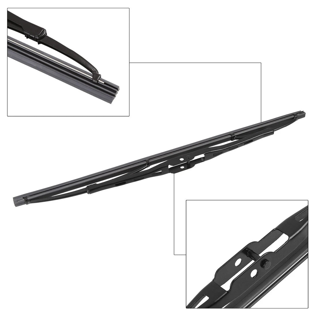 Rear Windshield Wiper Blade Arm Set 355mm for Audi Q7 (2006–2015)