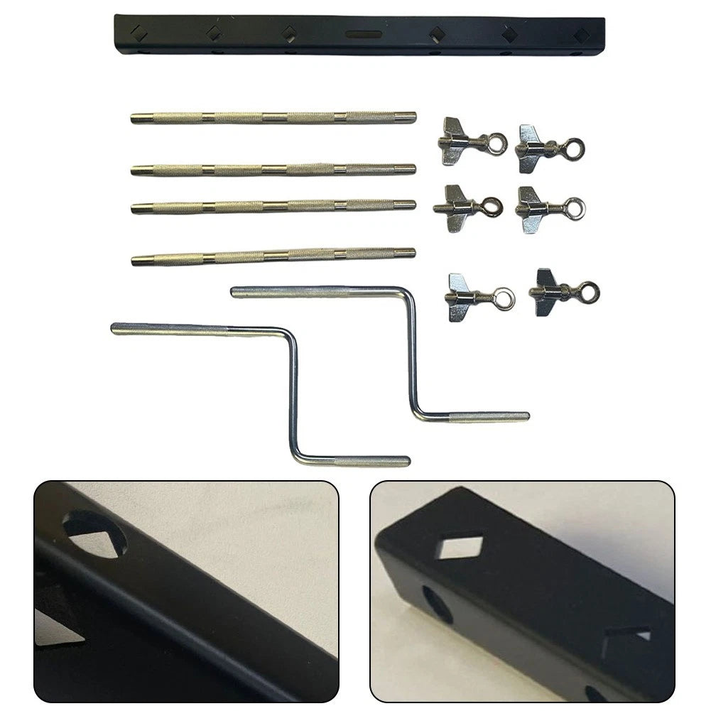 Plastic Cowbell Bracket Stand with Assembly Tool for