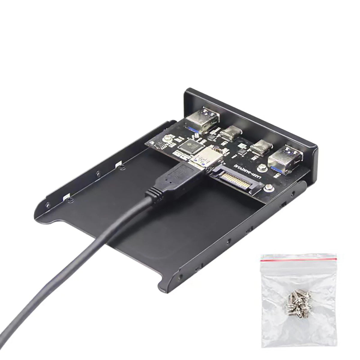 3.5 Inch Front Panel USB Expansion Adapter for PC (4 Ports)