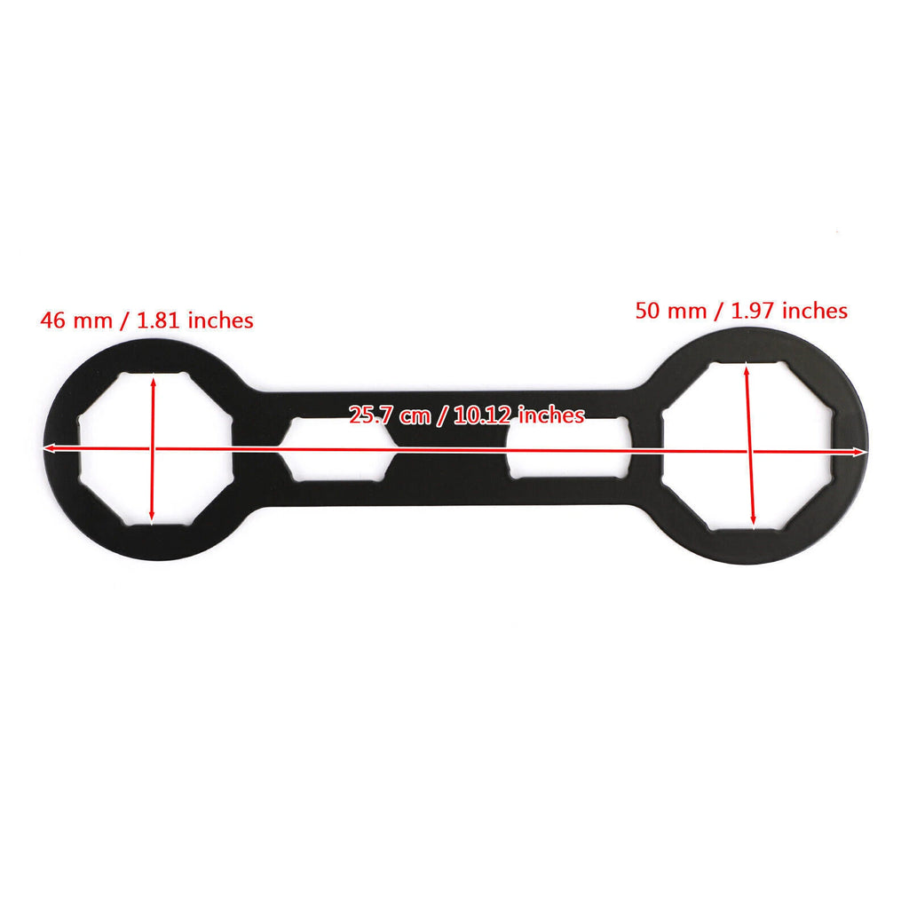 Fork Cap Wrench 46mm 50mm for Honda CRF250 R/X CRF450 R/X Suzuki RM125 T