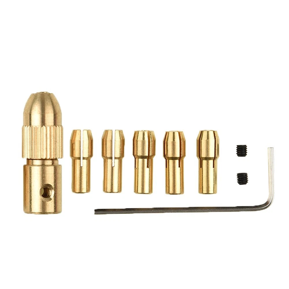 8Pcs Drill Bit Set for Electric Collet Drill (0.5-3mm)