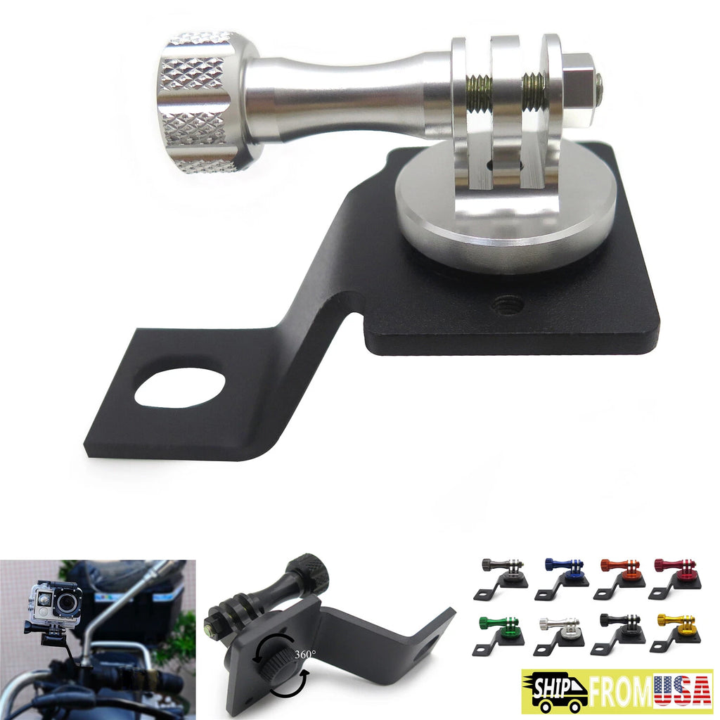 1PC CNC Rearview Mirror Bracket for GoPro Motorcycle