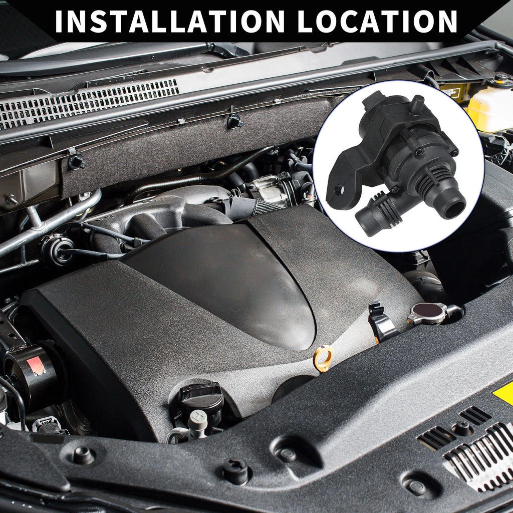 Auxiliary Cooling Water Pump Replacement for BMW 745i 7 Series (2002–2005)