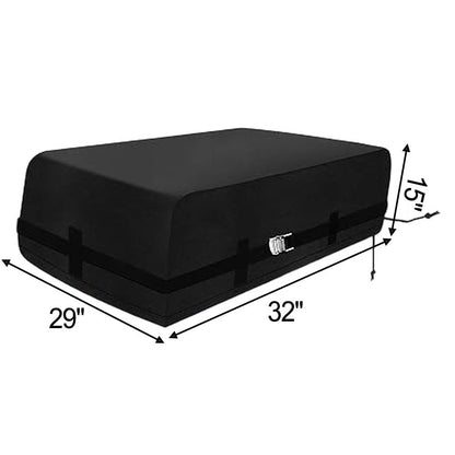 Heavy Duty RV AC Cover for Brisk II (210D Fabric, Waterproof, Windproof)