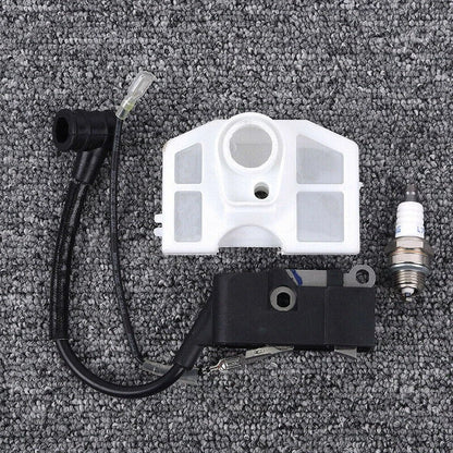 Chainsaw Ignition Coil Air Filter Kit for 4500 5200 5800 (45cc 52cc 58cc)