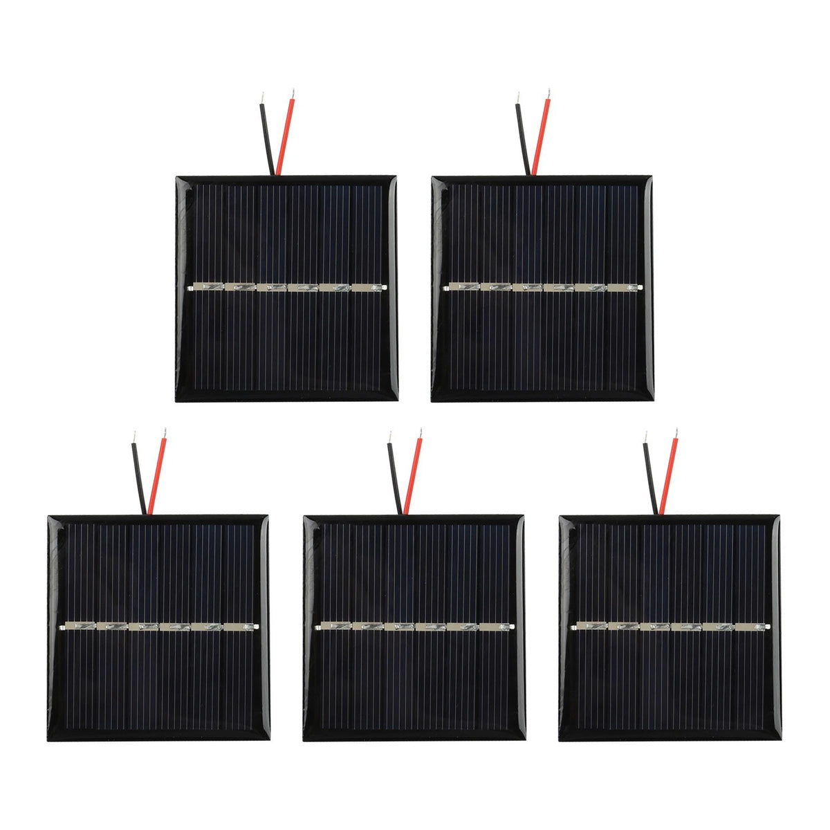 5PCS 45W 3V Solar Panels for Efficient Energy Output