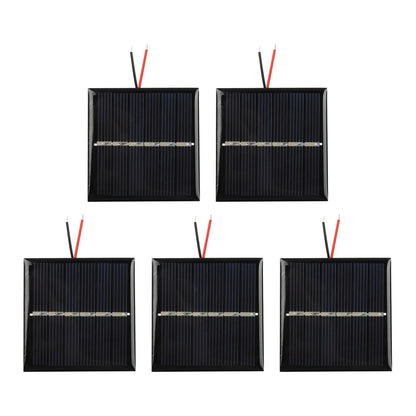 5PCS 45W 3V Solar Panels for Efficient Energy Output