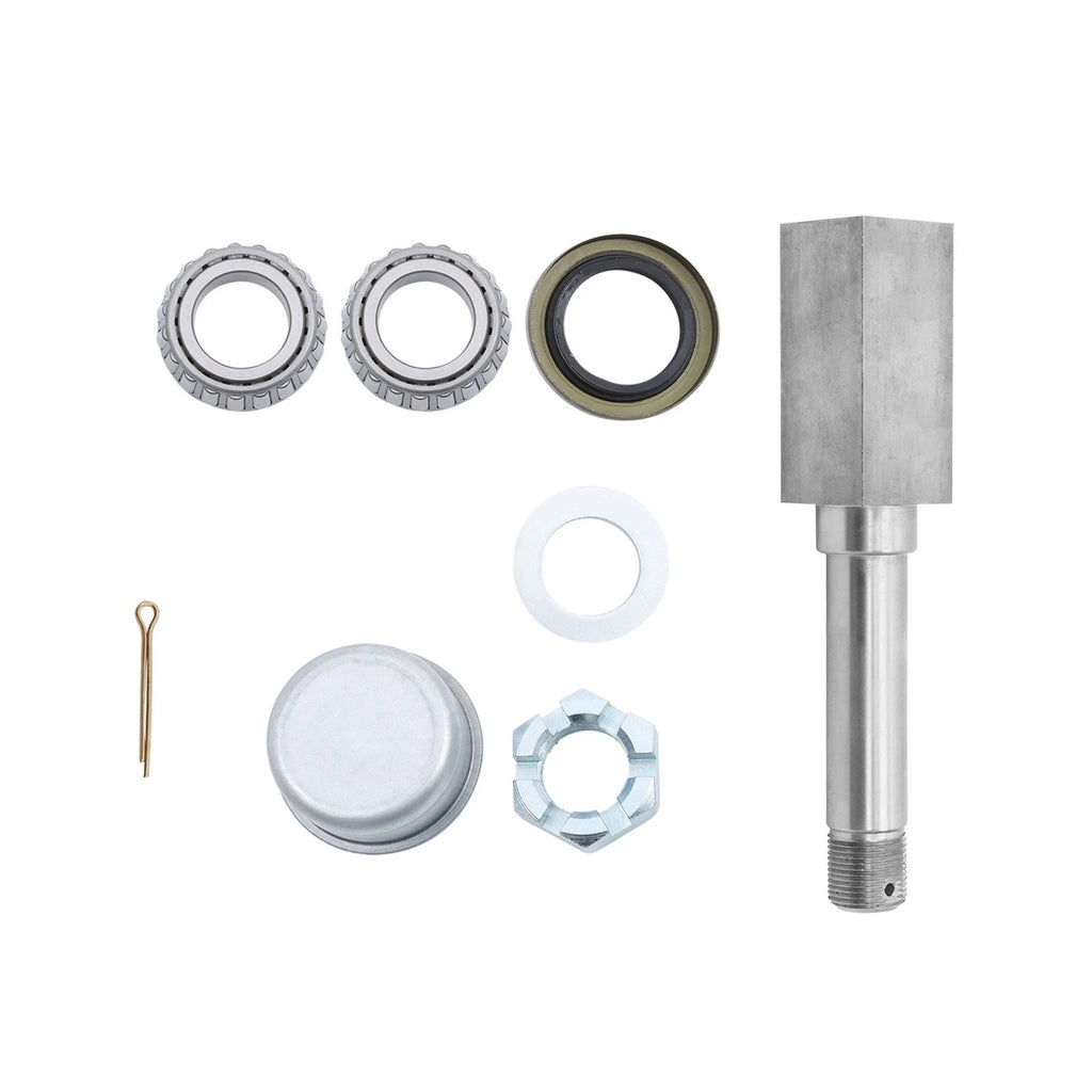 7-Piece Trailer Hub Kit for 5 on 4.5" BT16 Spindle