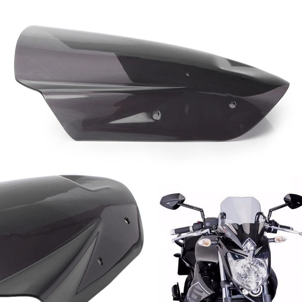 Windshield Windscreen with Bolts Bracket for Yamaha MT09 FZ09 (2013–2016)