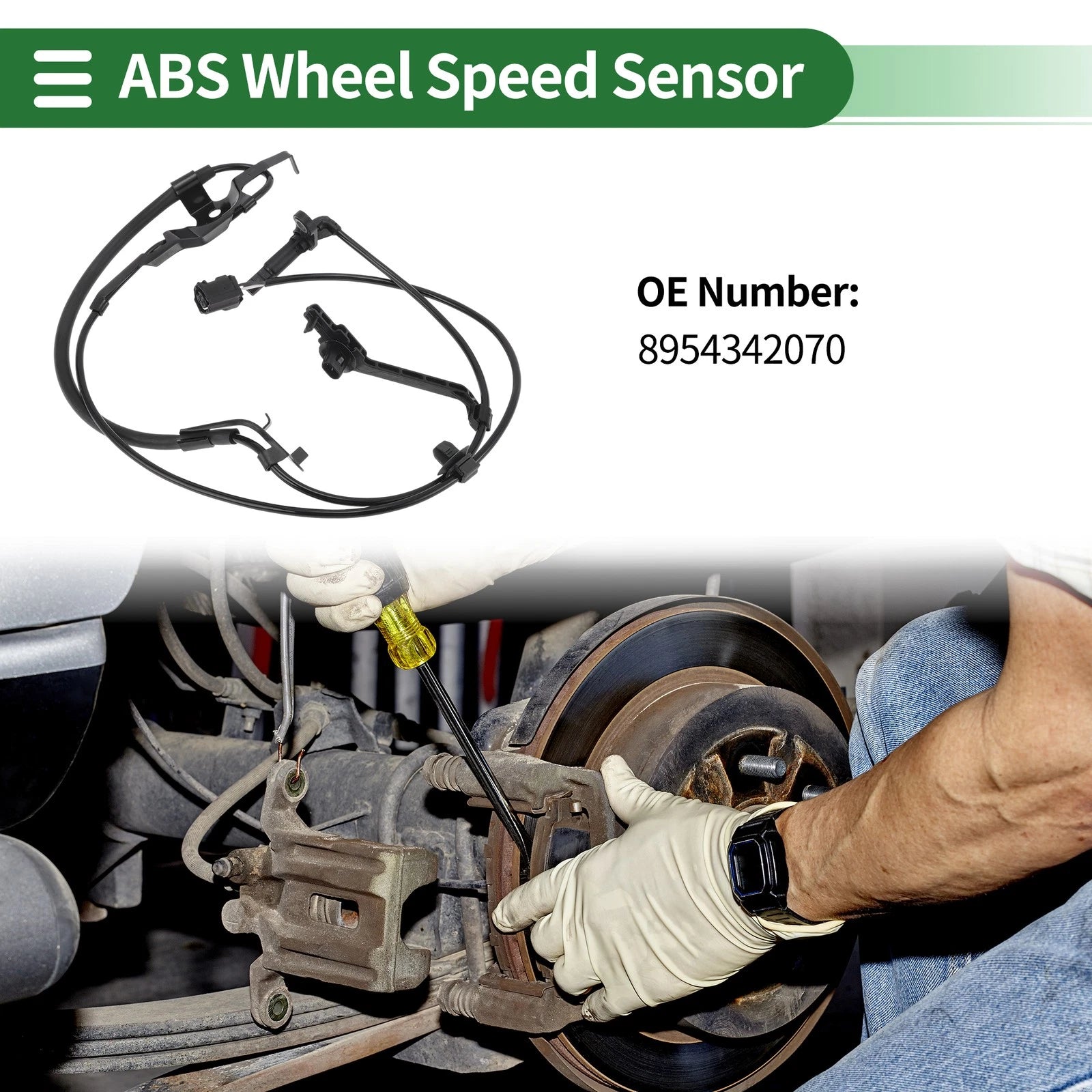 ABS Wheel Speed Sensor Replacement for Toyota RAV4 Prime (2021–2023)