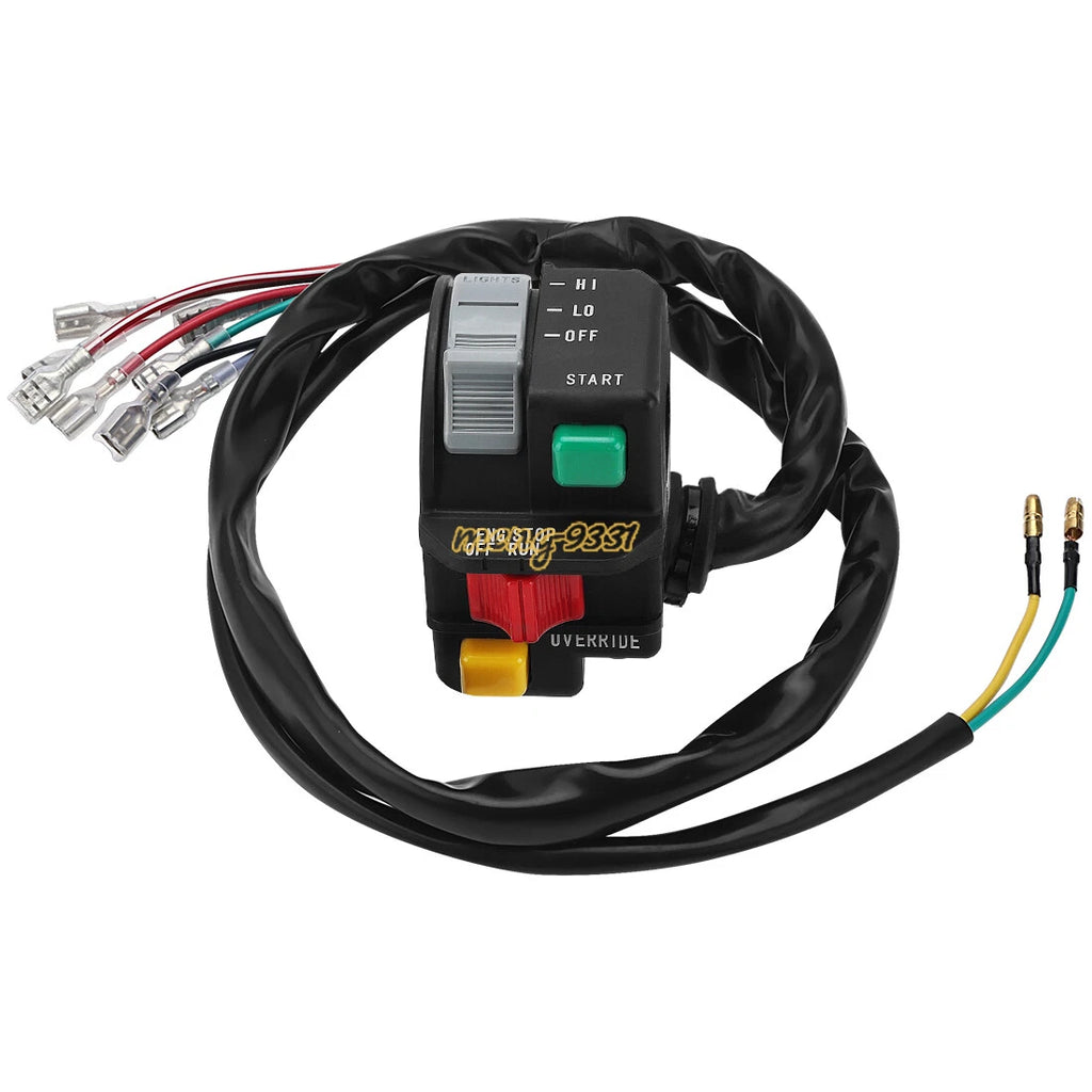 Handlebar Kill Switch Start Stop Headlight for Polaris Scrambler 400 500 (1996–1999)