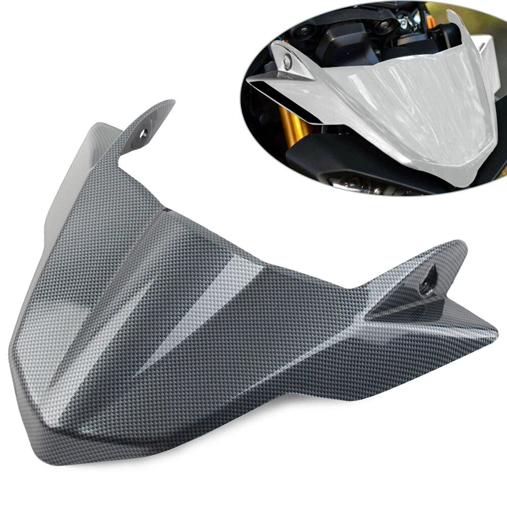 Front Upper Headlight Fairing Windscreen for Yamaha MT-09 FZ09/SP (2017–2020) Carbon