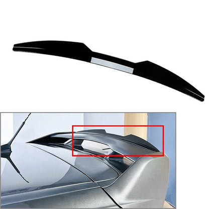 Rear Spoiler Wing Lid Extension Flaps for Ford Focus MK3 (2012–2018) Black