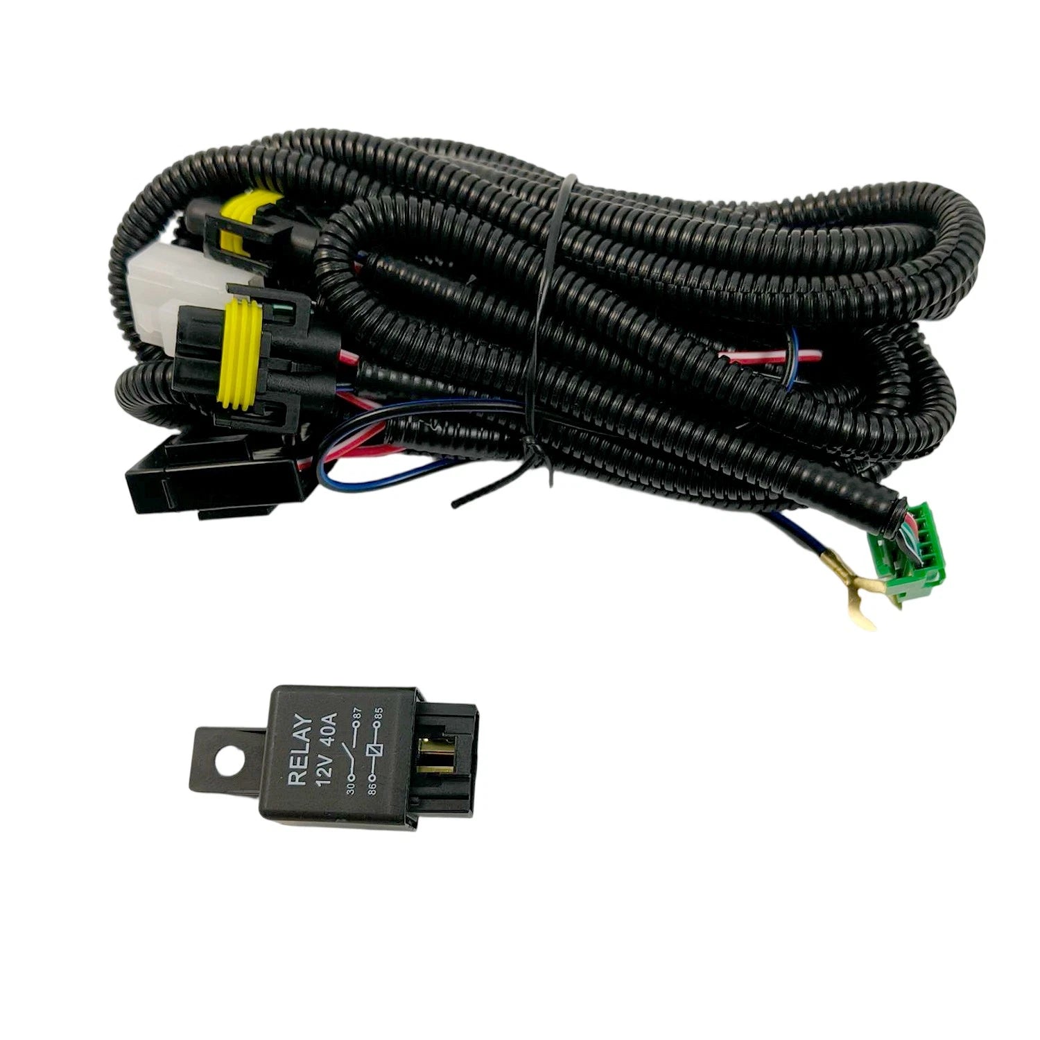 H11 HID Fog Light Harness with Relay Switch Button for Toyota 4Runner (2003–2009)