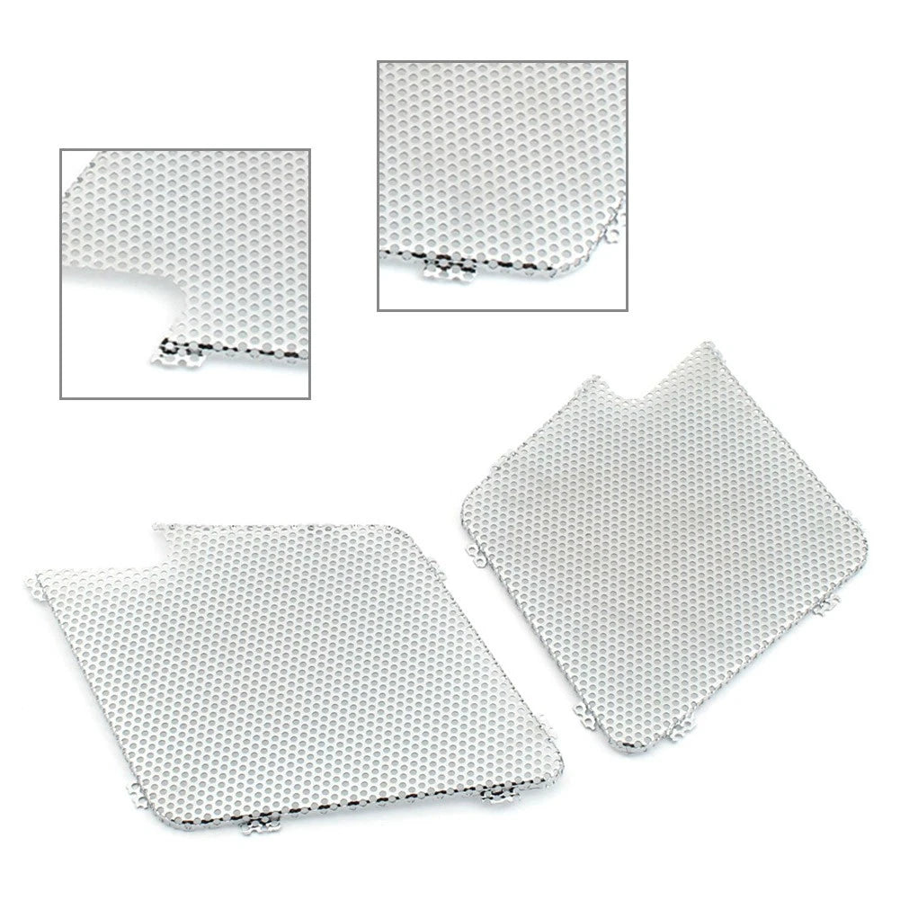 Front Speaker Cover Mesh Chrome For Honda GL1500 1988-2000