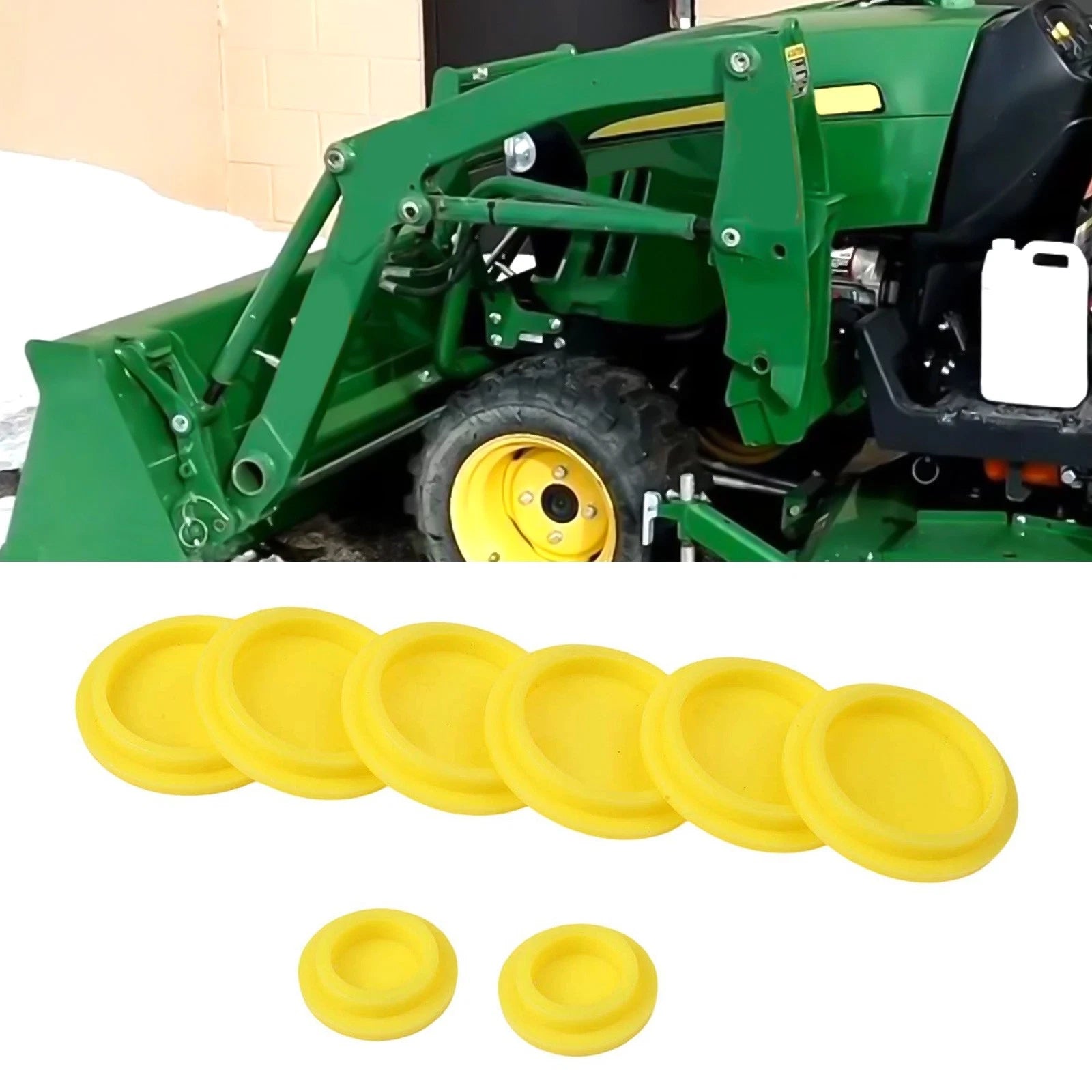 Grease Cap for Compact Tractor (2010–2023) - Robust ABS Plastic
